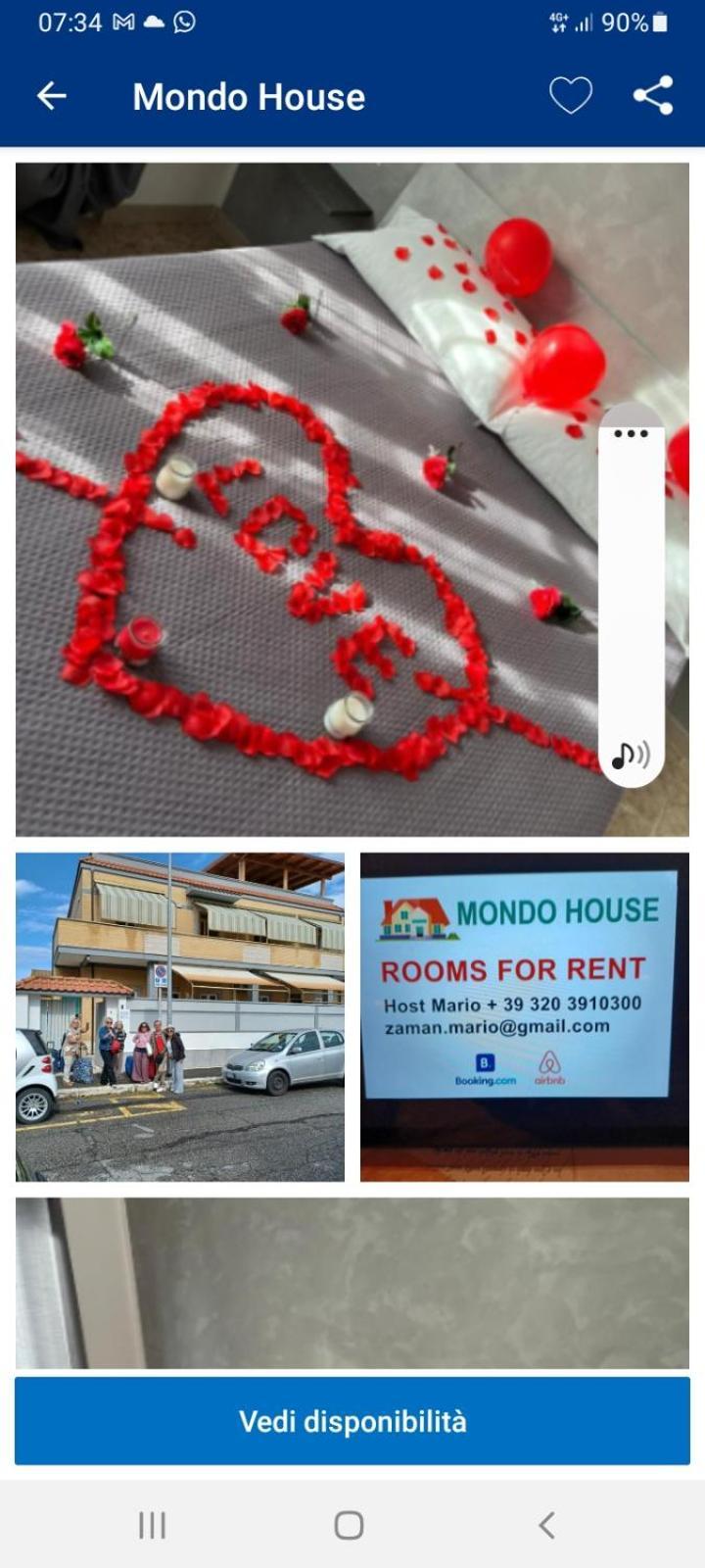 Mondo House Fiumicino Rum bild